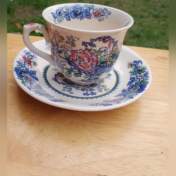 Franciscan STRATHMORE BLUE Salad/Rice Plates Dishes ENGLAND SET OF 10 - Picture 15 of 16